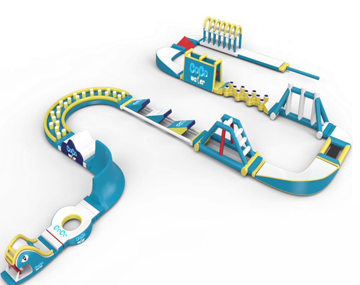 το υδάτινο πάρκο πέρασε το CE water park passed CE